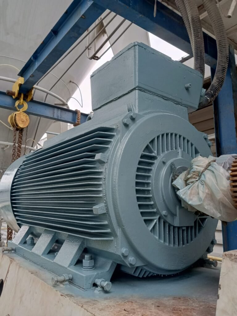 450KW oeverhaul cleaning ganti bearing alignment onsite balancing onsite - Sigma Power Indonesia