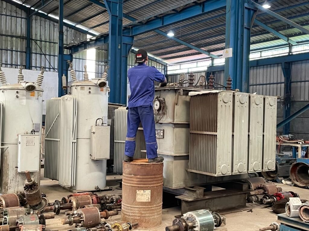 Pt sanciong 3100KVA rewinding - Sigma Power Indonesia