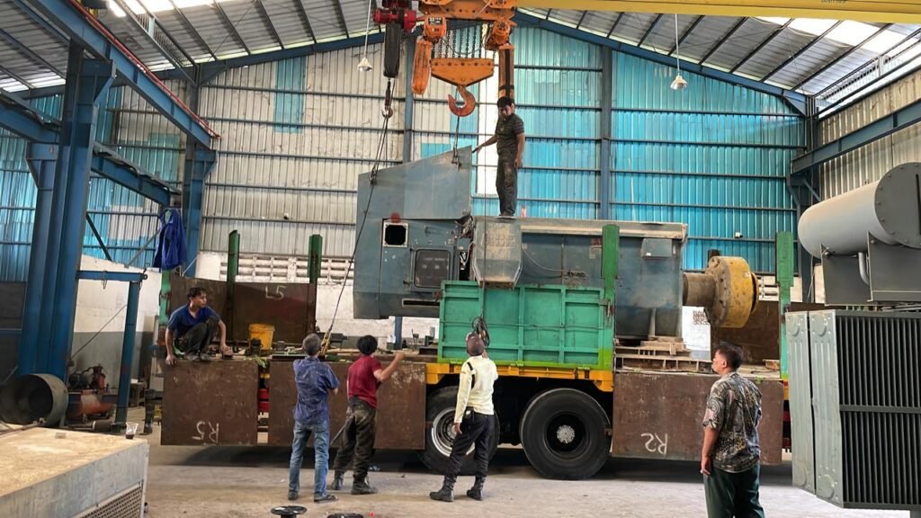 sinar tambang 2800 KW overhaul slip bearing electrical mechanical - Sigma Power Indonesia